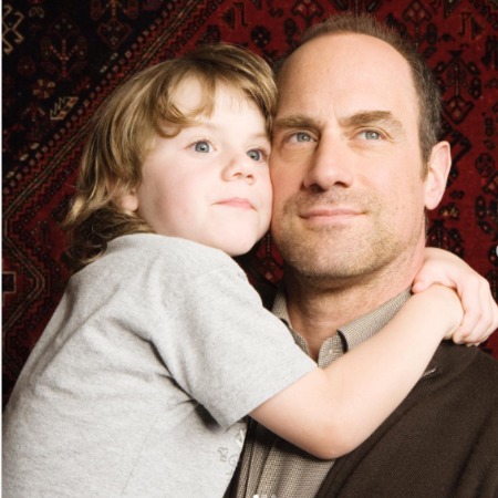 Christopher Meloni with his son Dante Amadeo Meloni.